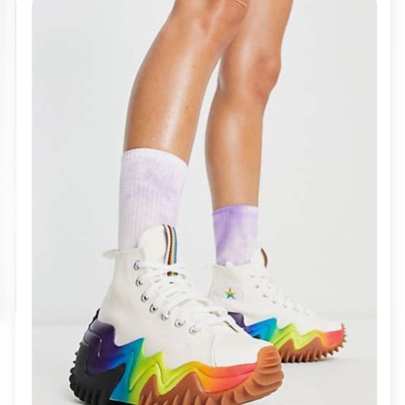 Converse Run Star Motion CX Platform Pride LGBT Rainbow

🌈 #pride #lgbtq - Picture 3 of 11